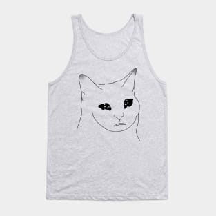 Cry cat Tank Top